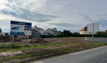 Deux parcelles de terrains sur Langrune-su-Mer à vendre par Maisons Novalis, constructeur de maisons individuelles à Caen